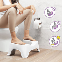 Butaco o Taburete para ir al Baño Blanco