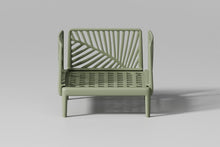 Sala de Exterior Astratto, Verde Olivo