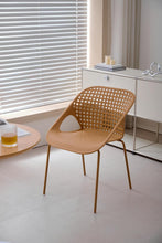 Silla Senit con Brazos, Color Naranja, Con espaldar y diseño Moderno X2