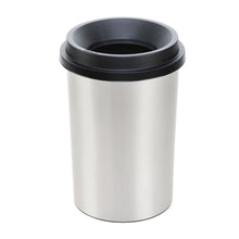 Papelera Evo Apariencia Metal 25 L Negro