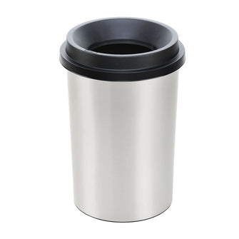 Papelera Evo Apariencia Metal 25 L Negro