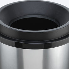 Papelera Evo Apariencia Metal 25 L Negro