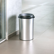 Papelera Evo Apariencia Metal 50 L Negro