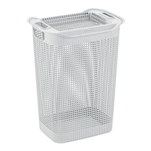 Cesta Para Ropa Linum Con Tejido Premium Gris Hielo
