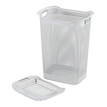 Cesta Para Ropa Linum Con Tejido Premium Gris Hielo