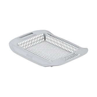Cesta Para Ropa Linum Con Tejido Premium Gris Hielo
