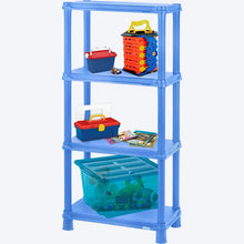 Estante Infantil de 4 Niveles 12" Azul Verano