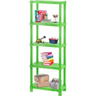 Estante Infantil de 5 Niveles 12" Verde Lima