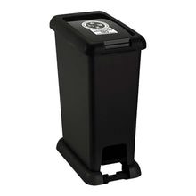 Basurero Pedal 35 Litros Negro