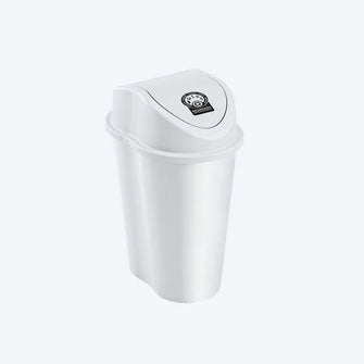 Papelera Style Tapa Vaiven 10 Litros Blanco vm