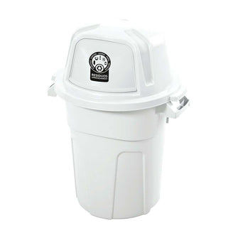 Basurero Manejo Residuos 100 Litros Blanco