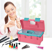 Caja Vanity Elegance Salmón