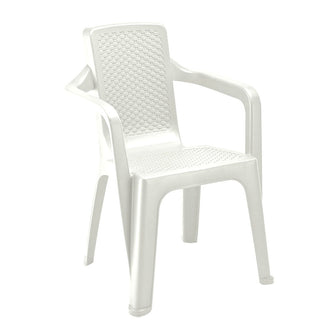 Silla Eterna Con Brazos Blanco Arena