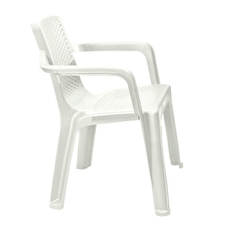 Silla Eterna Con Brazos Blanco Arena