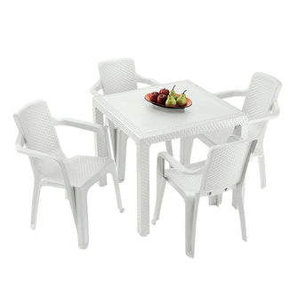 Silla Eterna Con Brazos Blanco Arena