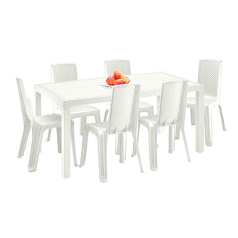 Silla Eterna Sin Brazos Blanco Arena