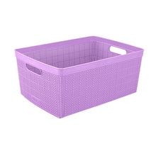 Canasta Fique 30 Litros Lavanda