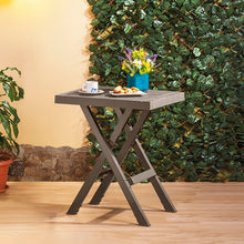 Mesa Plegable Rectangular Barú Mocca