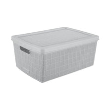 Canasta Fique 13.5 Litros Gris Hielo