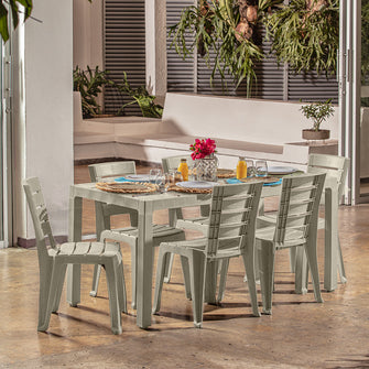 Mesa Barú Familiar Taupe
