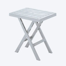 Mesa Plegable Rectangular Barú Gris Hielo