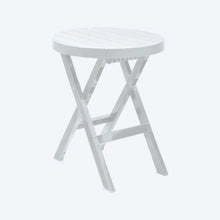 Mesa Plegable Redonda Barú Gris Hielo