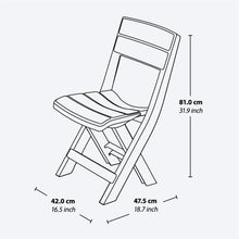 Silla Plegable Barú Mocca