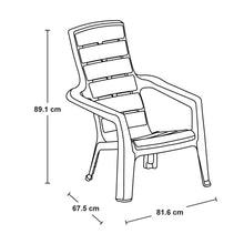 Silla Playera Barú Blanco Arena