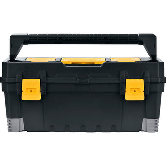 Caja Herramientas 23" Cerradura Plástica Negro