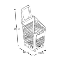 Cesta de Mercado 65 L Rojo