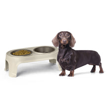 Comedero Alto para Perros Small Taupe