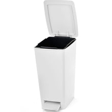 Basurero Pedal Slim 8 Litros Blanco