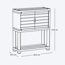 Mueble Organizador Negro