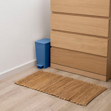 Basurero Pedal Slim 8 Litros Azul Petroleo