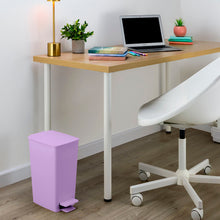 Basurero Pedal Slim 8 Litros Lavanda