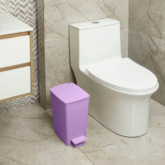 Basurero Pedal Slim 8 Litros Lavanda