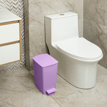 Basurero Pedal Slim 8 Litros Lavanda