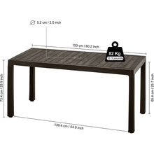 Mesa Barú Familiar Wengue