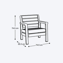 Sillón Barú Gris Cemento