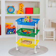 Canasta Móvil Rectangular de 3 Niveles Aventura