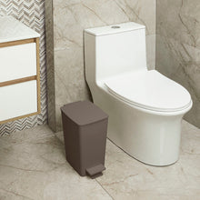 Basurero Pedal Slim 8 Litros Mocca