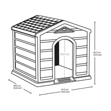 Casa para Perro Razas Pequeñas Terracota