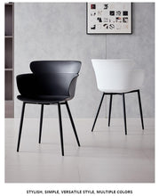 Silla Miami con Brazos, Color Negro, Con espaldar y diseño Moderno X4