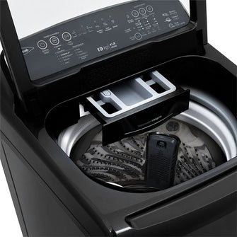 Lavadora Haceb IVY 19 Kilogramos Panel Digital Negra