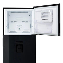 Nevera Haceb No frost 404 Litros dispensador de agua manija integrada Negro Esmeralda inverter
