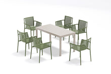 Silla Madrid con Brazos, Color Verde Olivo, Con espaldar y diseño Moderno X2