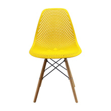 Silla Air Eames Para Sala Comedor Restaurante - Amarillo