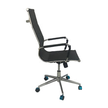 Kit Por 2 Silla Para Oficina Escritorio Alta - Negra