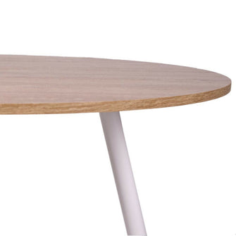 Comedor Redondo 4p 5x80x80cm Vienes + 4 Sillas Solna