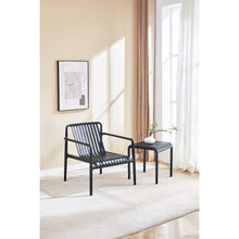 Set de 2 Sillas Lounge Parma, Negro, con Espaldar y Diseño Moderno